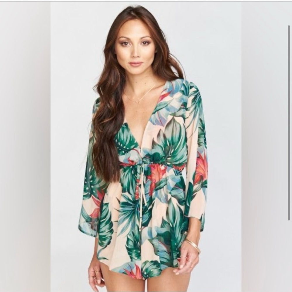 Show Me Your Mumu Roxy Romper ~ Kauai Kisses size XXS